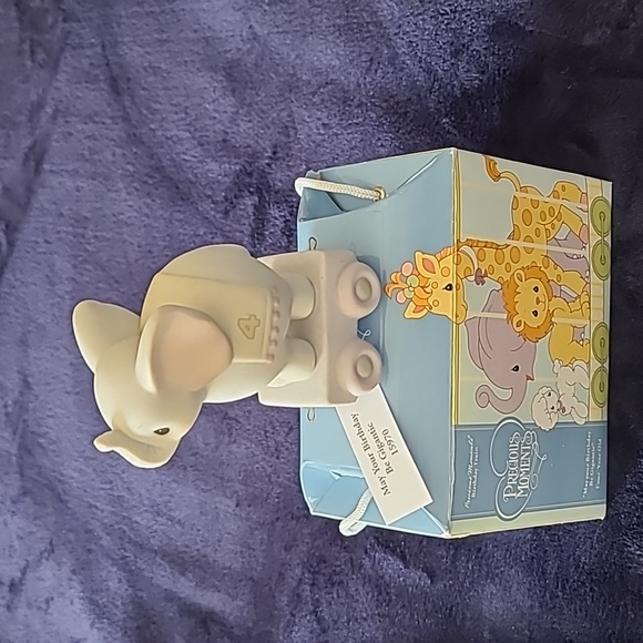 NIB Precious Moments- May Your Birthday Be Gigantic Age 4 Figurine - Picture 3 of 7